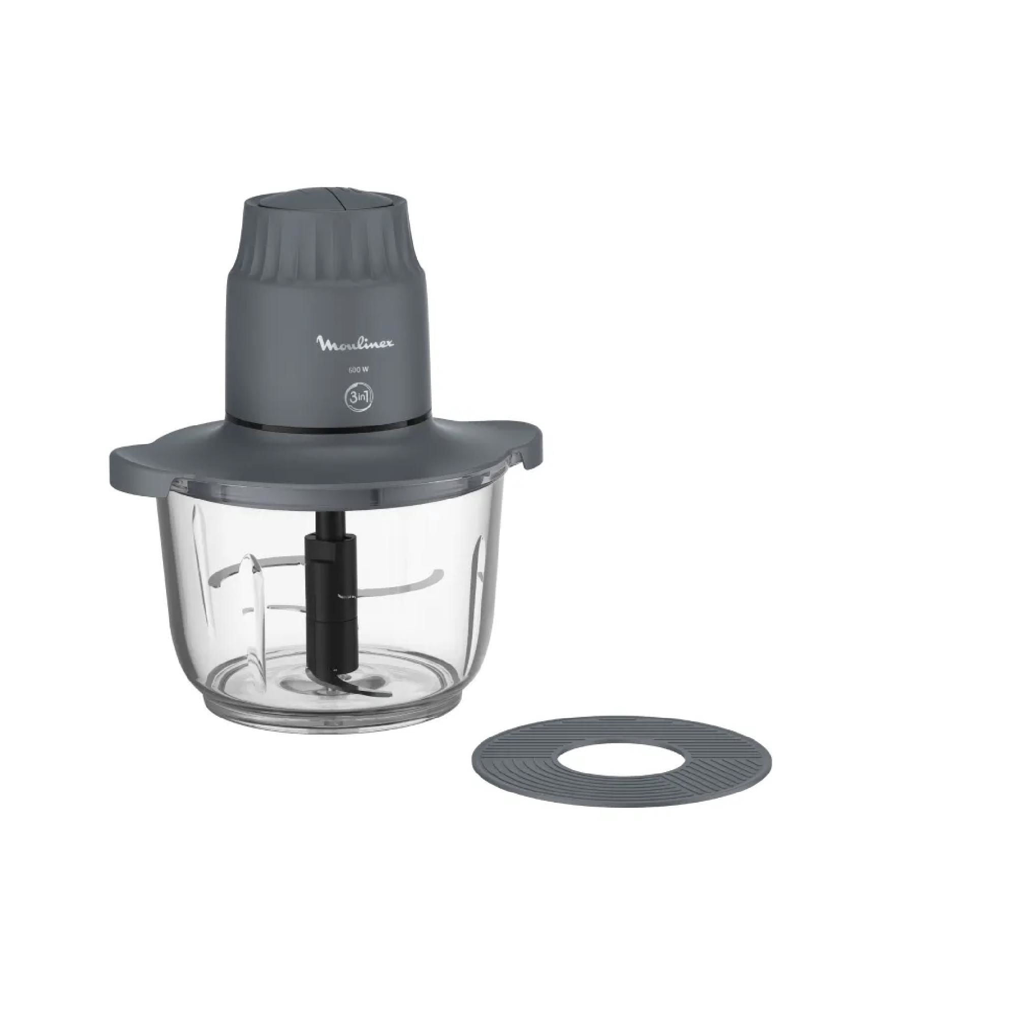 Picadora Dj602110 capacidad Total 2 Litros, Capacidad Útil 1-1,5L Negro Moulinex