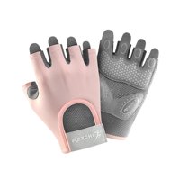 Ioensy - Guantes De Ciclismo Deportivos Ejercicio Mujeres Hombres Mitones Entrenamiento Guantes De Levantamiento De Pesas Rosa Oscuro