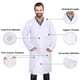 thumbnail image 2 of Unisex Lab Coat DR de DR Instruments, talla XS, unisex, color blanco, 2 of 5