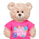 thumbnail image 2 of Polera rosa Build a Bear mensaje Today is your day, 2 of 2