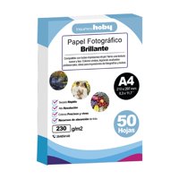 Papel Fotográfico Glossy 230 Gr A4 50 Hojas Hoby