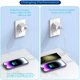 thumbnail image 3 of Bloque de carga DelTucci de 20 W con doble puerto USB C para iPhone 16/15, 3 of 6