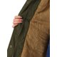 thumbnail image 5 of INSPIRE CHIC Chaqueta de Invierno para Mujer Abrigo Largo Acolchado a Prueba de Viento con Capucha de Piel Sintética M Verde Militar, 5 of 6