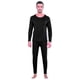 thumbnail image 1 of Conjunto de ropa interior térmica para hombre y mujer, cuello redondo suave y terciopelo, ropa interior térmica de otoño, capa base cálida de invierno (parte superior e inferior)., 1 of 8