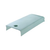 Magideal - Cubierta De Cama De Cosmético Sábana De Spa Con Agujero 31.5X78.7 Pulgadas Textura Suave Elástica Mano De Obra Exquisita Lavado A Máquina Para , Verde