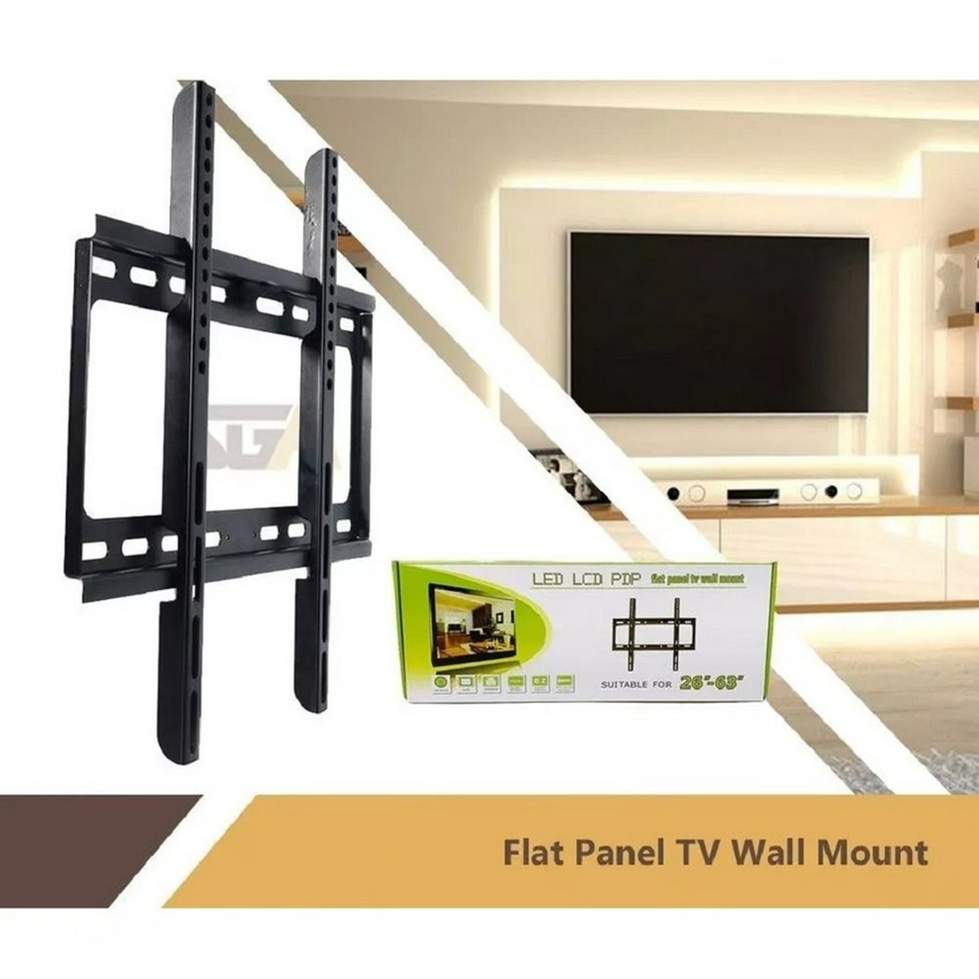 Genérico - Soporte Tv Pared Fijo Tv 26¨a 63¨ Pulgadas Lau