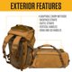 thumbnail image 2 of Bolso Duffel Carhartt Heavy Haul Utility Resistente al Agua 55L, 2 of 8