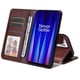thumbnail image 4 of Funda Billetera para OnePlus Nord CE2 con Porta Tarjetas y Soporte Ajustable Marrón, 4 of 5