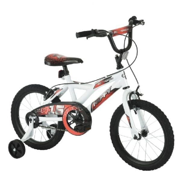 Bicicleta Infantil Huffy Pro Thunder Aro 16 Blanca