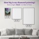 thumbnail image 4 of Kit de Arte con Diamantes DIAMOND ART CLUB Reflejos Lunares, 4 of 7
