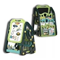 Lapequeteria - Pizarra Infantil 2 En 1 Con Librero