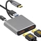 thumbnail image 1 of Adaptador 4 En 1 Tipo C A 2 Hdmi / Usb / C, 1 of 2