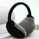 thumbnail image 5 of Orejeras de invierno ajustables de punto con pelo sintético para mujeres y hombres, 5 of 5