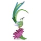 thumbnail image 2 of Escultura Swarovski Idyllia Sugarbird y Cactus, 2 of 4