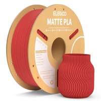Filamento Para Impresora 3D Elegoo Mate Pla Rojo Rubí, 1 Kg, 1,75 Mm