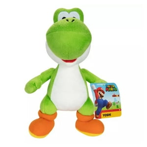 Total Click - Juguete Peluche Yoshi Mario Bros 22Cm Infantil