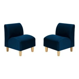 Bodevir - Set Poltrona Soft 1C Felpa 05 Azul Marino