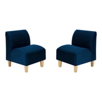 Bodevir - Set Poltrona Soft 1C Felpa 05 Azul Marino