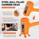 thumbnail image 3 of Martillo Dead Blow YIYITOOLS 2LB Antirrebote Acero PVC, 3 of 3