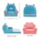 thumbnail image 2 of 50cm/19.68in Kids Cartoon Folding Sofa - Perfect For Learning To Sit, Boys & Girls, Easy To Wash & Disassemble! Christmas Gift Halloween Thanksgiving Gift, 2 of 3