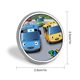 thumbnail image 2 of Tayo, el pequeño autobús-Theme Round Button Badge: Premium Metal Construction, Ideal for High-End Events 2.8 cm, 2 of 6