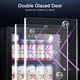 thumbnail image 3 of Minirefrigerador Antarctic Star, 12 botellas, 48 latas, 30 litros, puerta de vidrio, 3 of 7