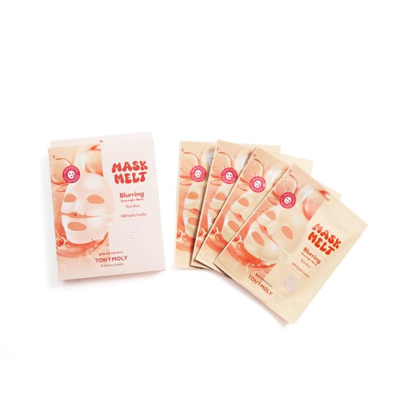 Set de 4 máscaras TONYMOLY Melt Blurring con Argireline