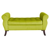 Tapiceria Moderna - Banqueta Baul Diva Color Pistacho