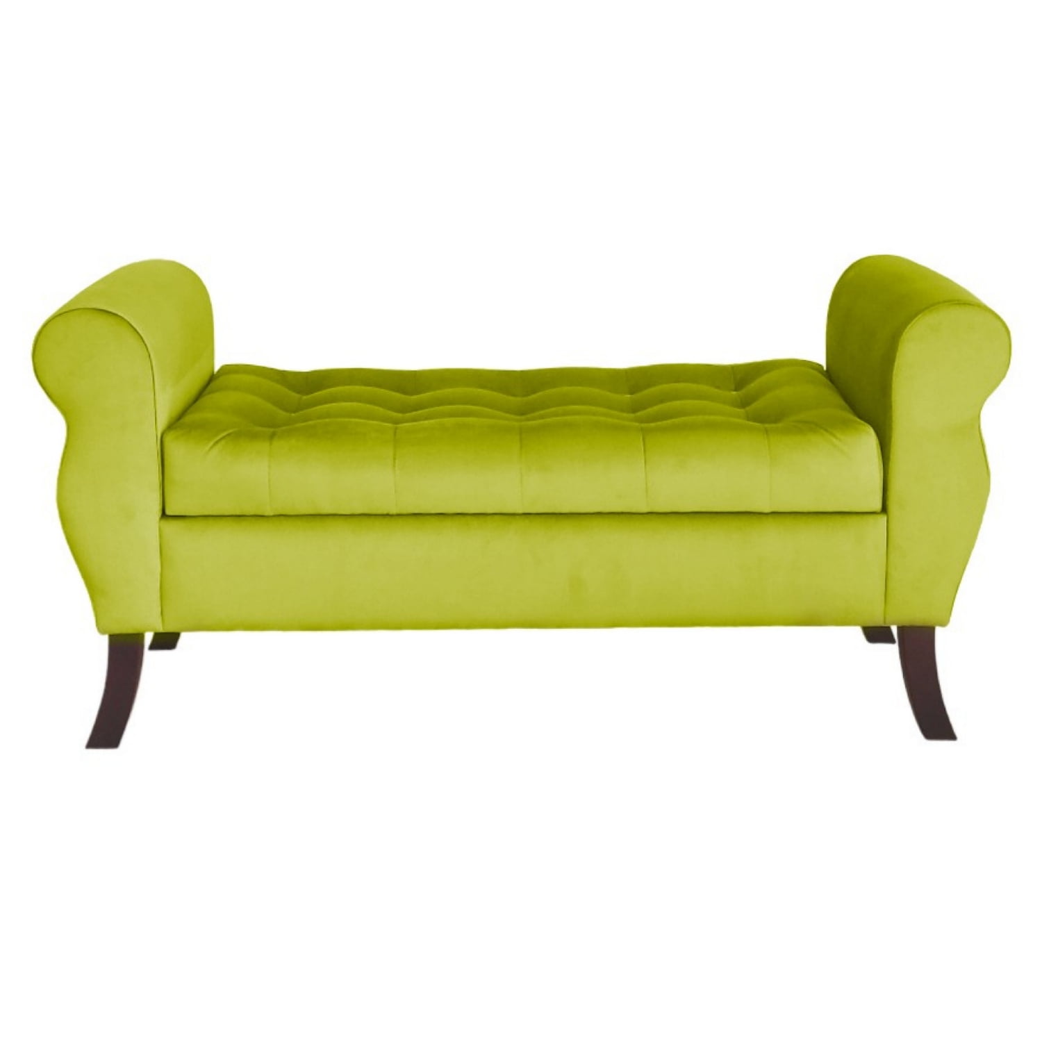 Tapiceria Moderna - Banqueta Baul Diva Color Pistacho