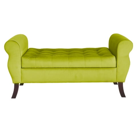 Tapiceria Moderna - Banqueta Baul Diva Color Pistacho