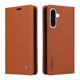 thumbnail image 1 of Funda Billetera de Cuero para Samsung Galaxy A36 5G con Tarjetero y Soporte - Tapa Magnética Marrón, 1 of 6