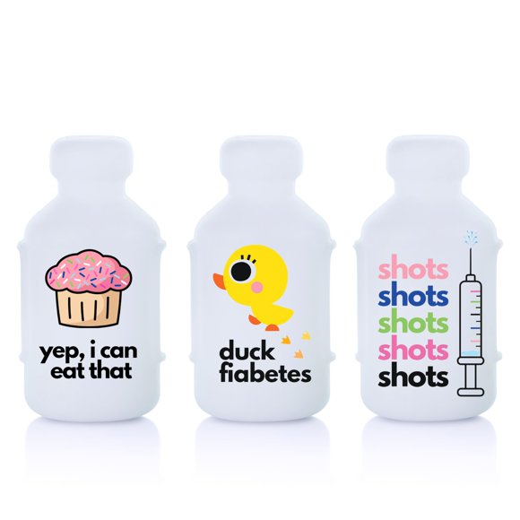 Protector de Viales Vial Safe 10 ml (Pack de 3) para Viales de Insulina