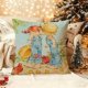thumbnail image 1 of A Hollyhobbie Sarah Kay Design Printed Pillowcase Suitable for Modern Decor on Sofas in Living Rooms And Outdoors It Can Also Be Used As a Decorative Cushion Co, 1 of 1