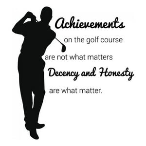 Rienda Libre Graphics - Decomural Achievements Golf Ws-43068