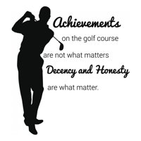 Rienda Libre Graphics - Decomural Achievements Golf Ws-43068