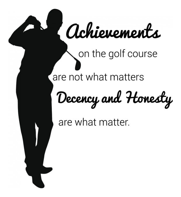 Rienda Libre Graphics - Decomural Achievements Golf Ws-43068