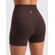 thumbnail image 5 of Shorts CRZ YOGA Butterluxe tiro alto 10 cm marrón talla pequeña, 5 of 5