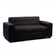 thumbnail image 1 of Sofa Tres Cuerpos Negro Lino, 1 of 3