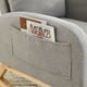 thumbnail image 3 of [Video] Welike 27.6"W Modern Accent High Backrest Living Room Lounge Arm Rocking Chair, Two Side Pocket(W83453336), 3 of 3