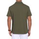thumbnail image 3 of INSPIRE CHIC Camisa Polo para Hombre de Regreso a Clases con Cuello, Manga Corta, Doble Bolsillo en el Pecho, para Exteriores, Talla L, Verde Oliva, 3 of 5