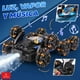 thumbnail image 4 of Auto De Truco Control Remoto Dual Con 8 Ruedas Transformable Negro, 4 of 12