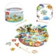 thumbnail image 2 of Juego Pesca Milagrosa con Rompecabezas y Peces de Madera, 2 of 3