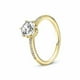 thumbnail image 3 of Anillo Elevated Heart Baño de Oro 14k Talla 52, 3 of 3