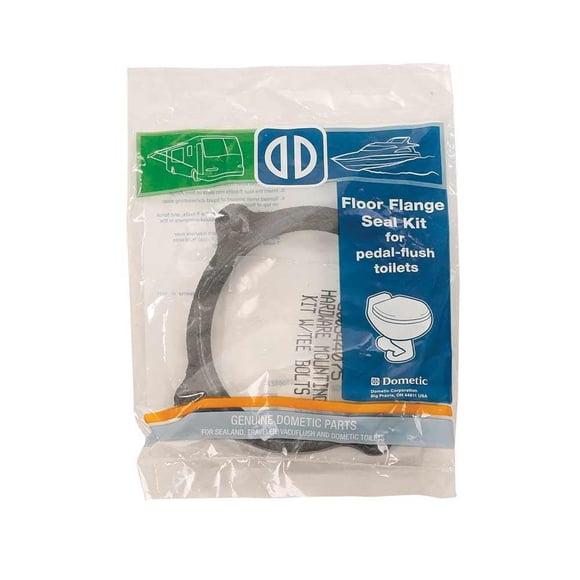 Kit de sello para brida de piso de inodoro Dometic 12,7 cm