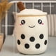 thumbnail image 2 of Cute Boba Milk Tea Plushie Toy Soft Stuffed Apple Pink Strawberry Taste Milk Tea Hug Pillow Balls Tea Cup Cushion Gift For Children Valentine's Day Gift Easter Gift Holiday Gift, 2 of 3