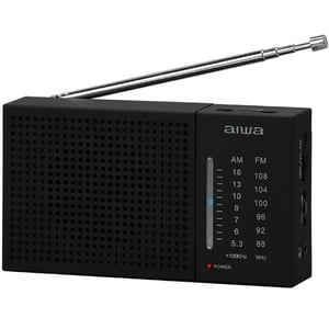 Aiwa - Radio Analoga Portatil Fm-Am Jack 3,5 Aw-Fml2