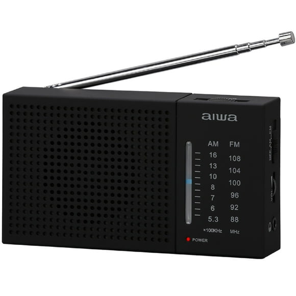 Radio Analoga Portatil Fm-am Jack 3,5 Aw-fml2