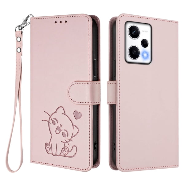 Funda Billetera Magnética para Xiaomi POCO X5 PRO, Rosa