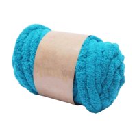 Magideal - Hilo Grueso Y Grueso, Hilo Tubular Jumbo, Brazo De Relleno, De Hilo De Punto, Hilo Suave Y Voluminoso, Hilo De Peso Para Hacer Alfombras, , Lago Azul