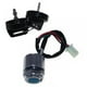 thumbnail image 2 of Interruptor de llave de encendido genérico, conjunto de interruptor de arranque de 4 cables, universal, fácil de instalar, para motocicleta Scooter Go, 2 of 5